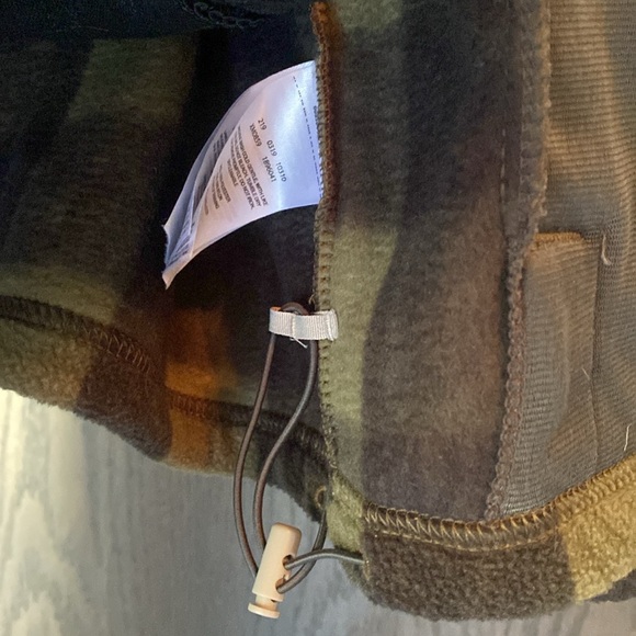 Columbia fleece zip up plaid jacket size large - Picture 5 of 7